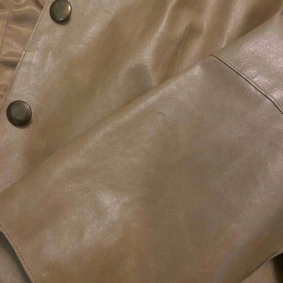 Jones New York Woman Leather Jacket size Large - Picture 5 of 15